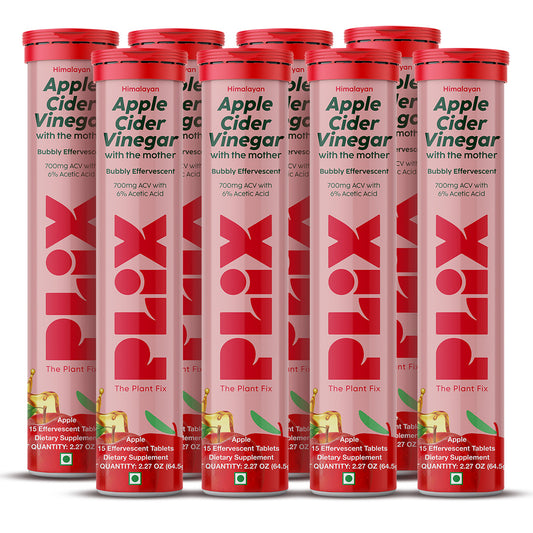  Apple Cider Vinegar Effervescent with 700mg ACV 8 Pack 